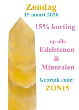 15% korting Zondag actie